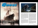 Quest is a quarterly magazine published by Global Underwater Explorers. Quest seeks to help grow a global community that shares GUE's commitment to education, conservation and exploration.  