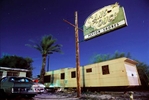 A sign for an abandoned bar in Desert Shores near the Salto Sea. Photo taken between 1999-2010.