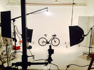 Bicycling Studio Photo Shoot