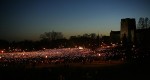 Thousands participate in a candlelight vigil  at Virginia Tech in Blacksburg, VA the evening following the deadliest mass shooting in U.S history.  Photographed for The Star-Ledger