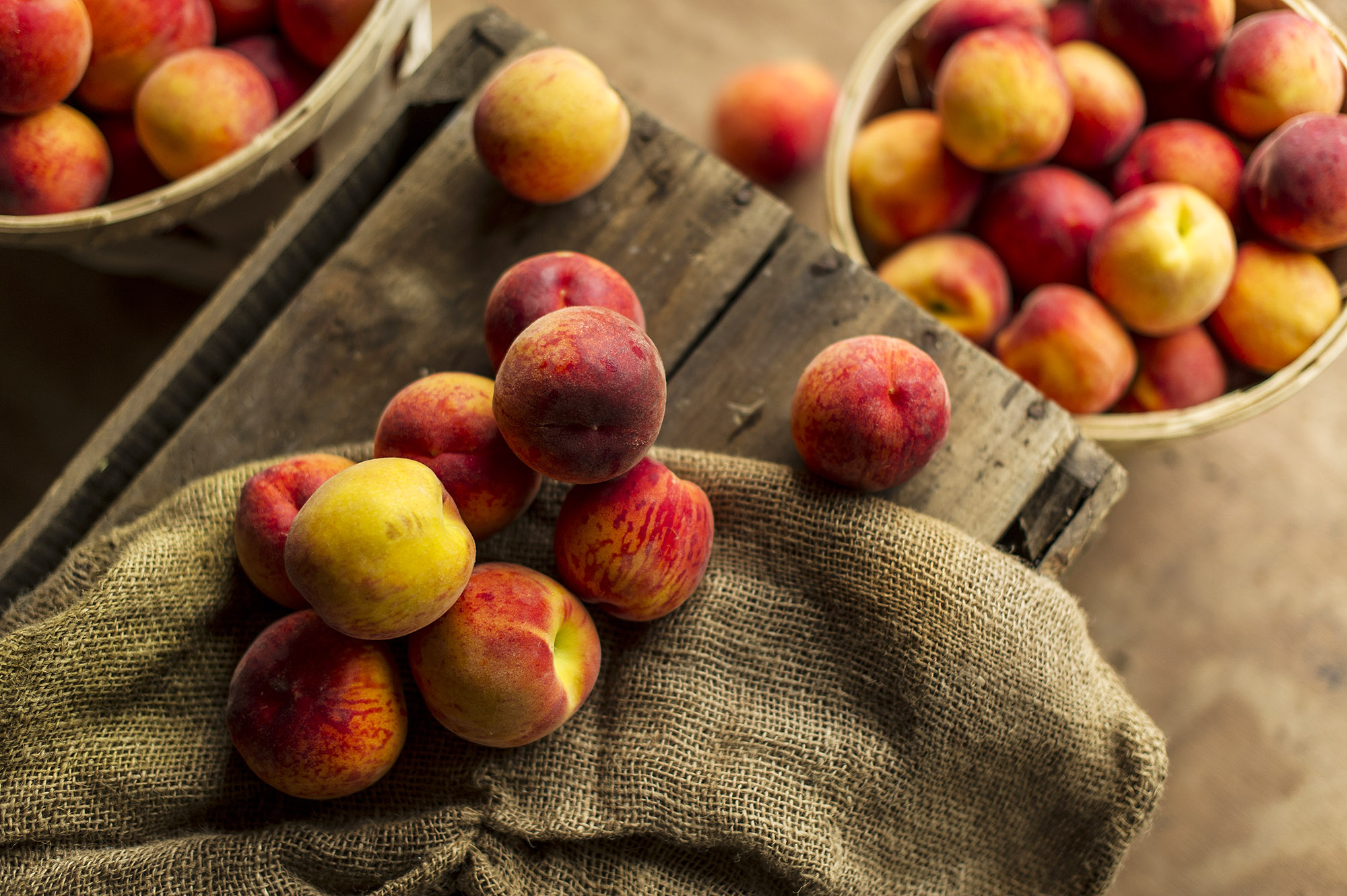 For a feature on New Jersey's Peaches.  Photographed for The New York Times