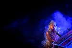 The pop musician Lady Gaga performs at Terminal 5 on Saturday, May 02, 2009 in Manhattan, New York. (For The New York Times)