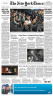 The New York Times front page(photo on bottom left)