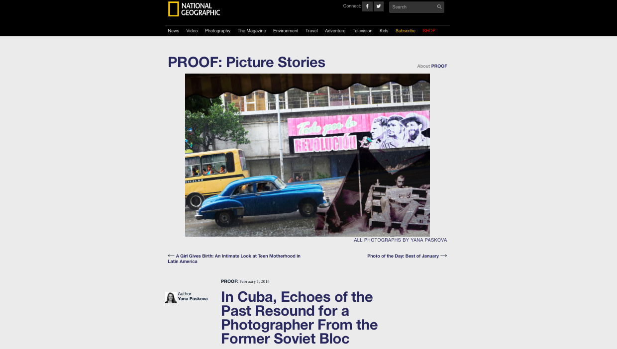 National Geographic Proof feature, in pictures and words:  http://proof.nationalgeographic.com/2016/02/01/in-cuba-echoes-of-the-past-resound-for-a-photographer-from-the-former-soviet-bloc/
