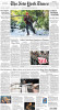 The New York Times front page(second photo from top)