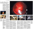 The New York Times National Section front (main photo on top right of page + smaller photo on top left)