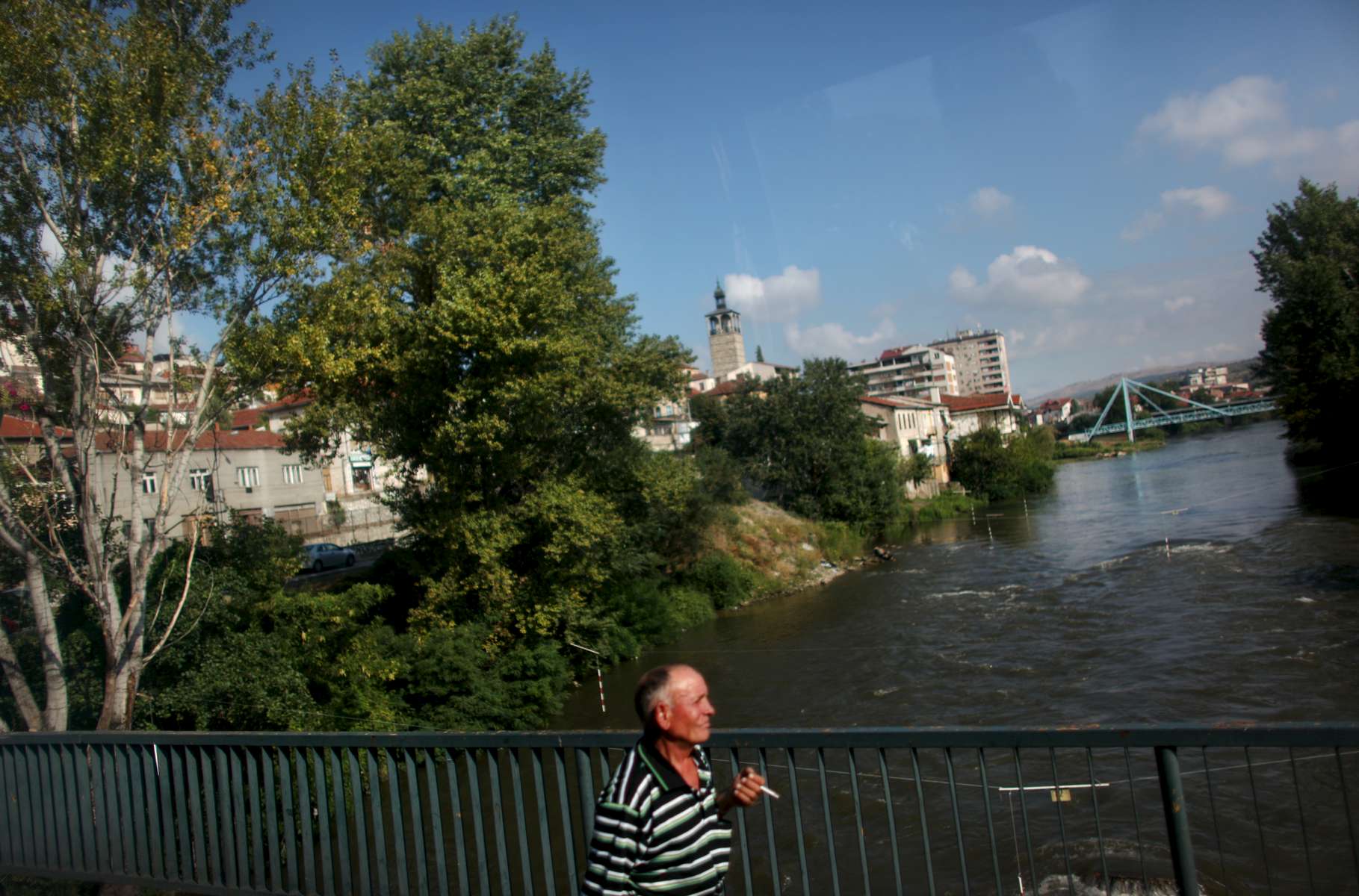 A bridge in Titovelis, Macedonia on Sunday, September 05, 2010.  (For The New York Times)