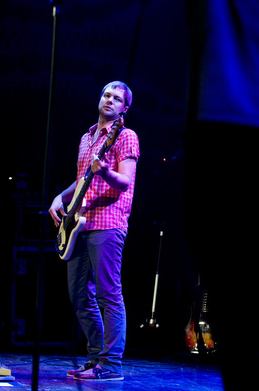 Maroon 5 bass guitarist, Mickey Madden.