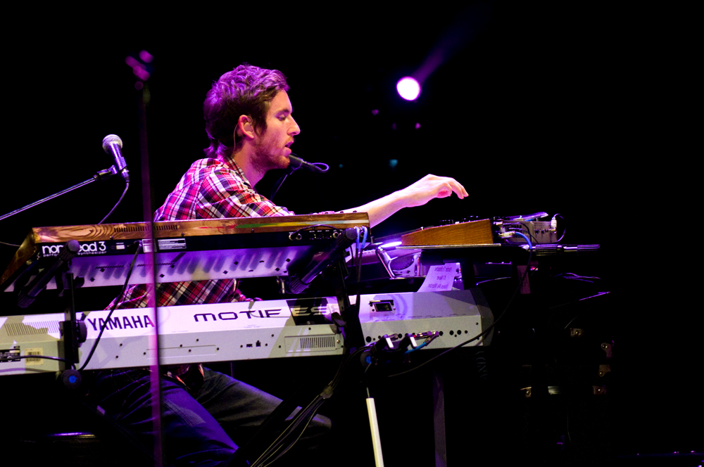 Maroon 5 keyboardist, Jesse Carmichael.