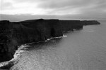 The Cliffs of Moher (Irish: Aillte an Mhothair, lit. cliffs of ruin).  Located at the southwestern edge of the Burren near the town of Doolin.   