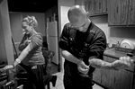 Ashley Johnston and Richard Skinner shoot heroin in the kitchen of Johnston's home in St. Louis on Monday, Feb. 6, 2017. Both have used heroin off and on for years. Johnston, who is six months pregnant with her fourth child, is trying to kick her habit with methadone, but recently missed a few methadone doses because of car problems. Skinner says he uses his stints in jail to get clean. Johnston and Skinner have one child together. Johnston and Skinner's child is cared for Johnston's mother who also cares for Johnston's other two children. In 2016 273 city residents last year, more than double the previous year, died of fatal opioid overdoses. Heroin is being cut with fentanyl to increase the high but the fentanyl is so powerful it leading to a sharp increase in deaths from overdoses.