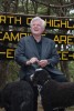 Sen.Ted Kennedy(D-MA) at the North of Highland Camping Area.