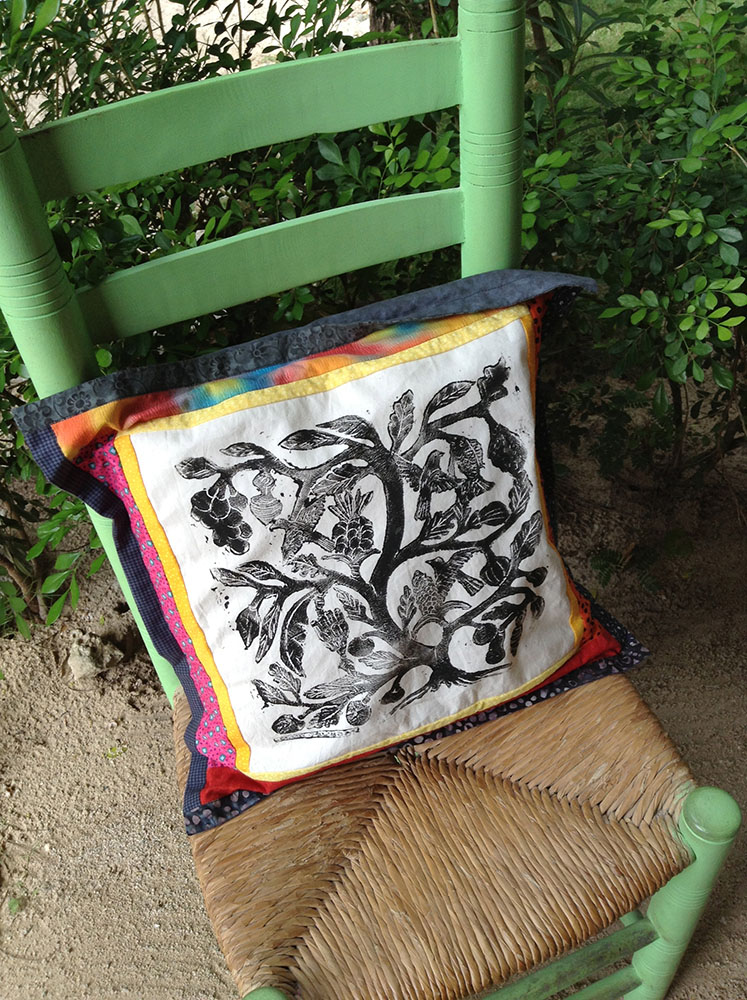 Hand crafted textiles by PEACE QUILTS, in Lillavois near Port-au-Prince.
