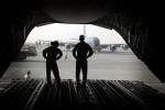 Airmen from McGuire AFB in Wrightstown, NJ make the daily  flight to supply troops in Afghanistan.
