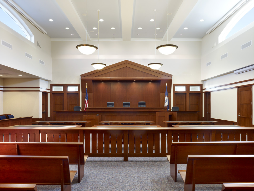 Courthouse Interior  /  Client:  Fairfax County Government