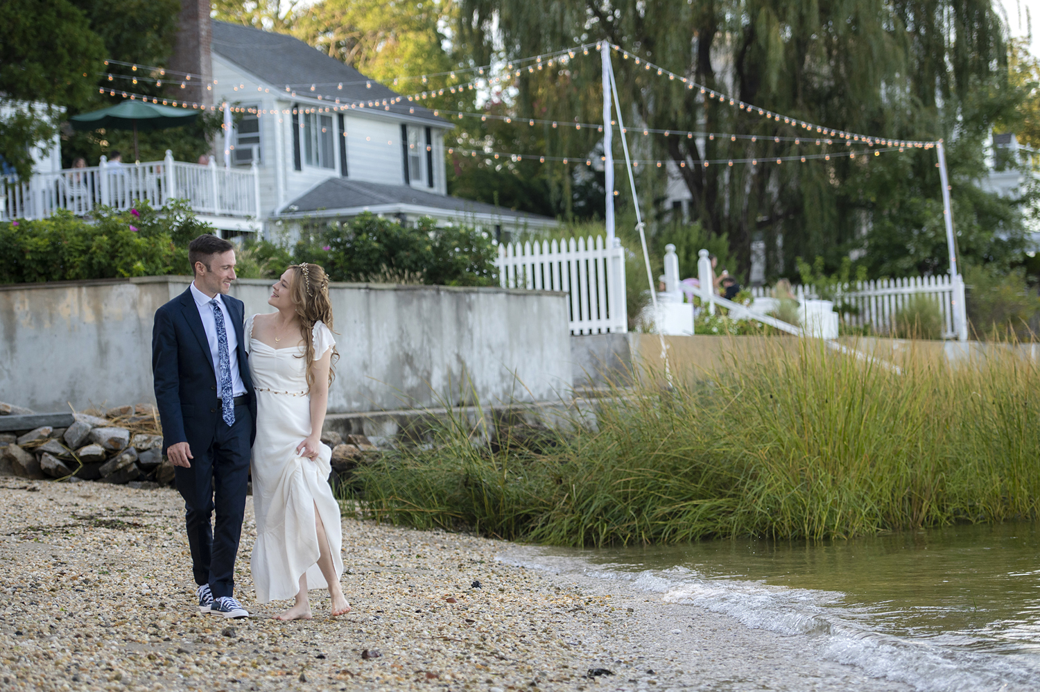 intimate beach wedding on Long Island