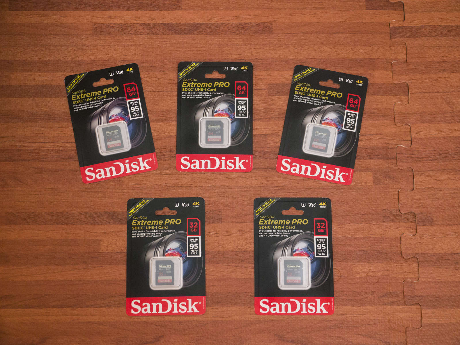 SandDisk Extreme Pro Cards 