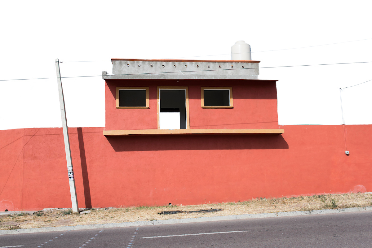 Free architecture near la Quemada, Zacatecas, Mexico
