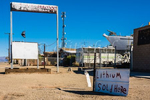 Lithium sold here in Bombay Beach, California.