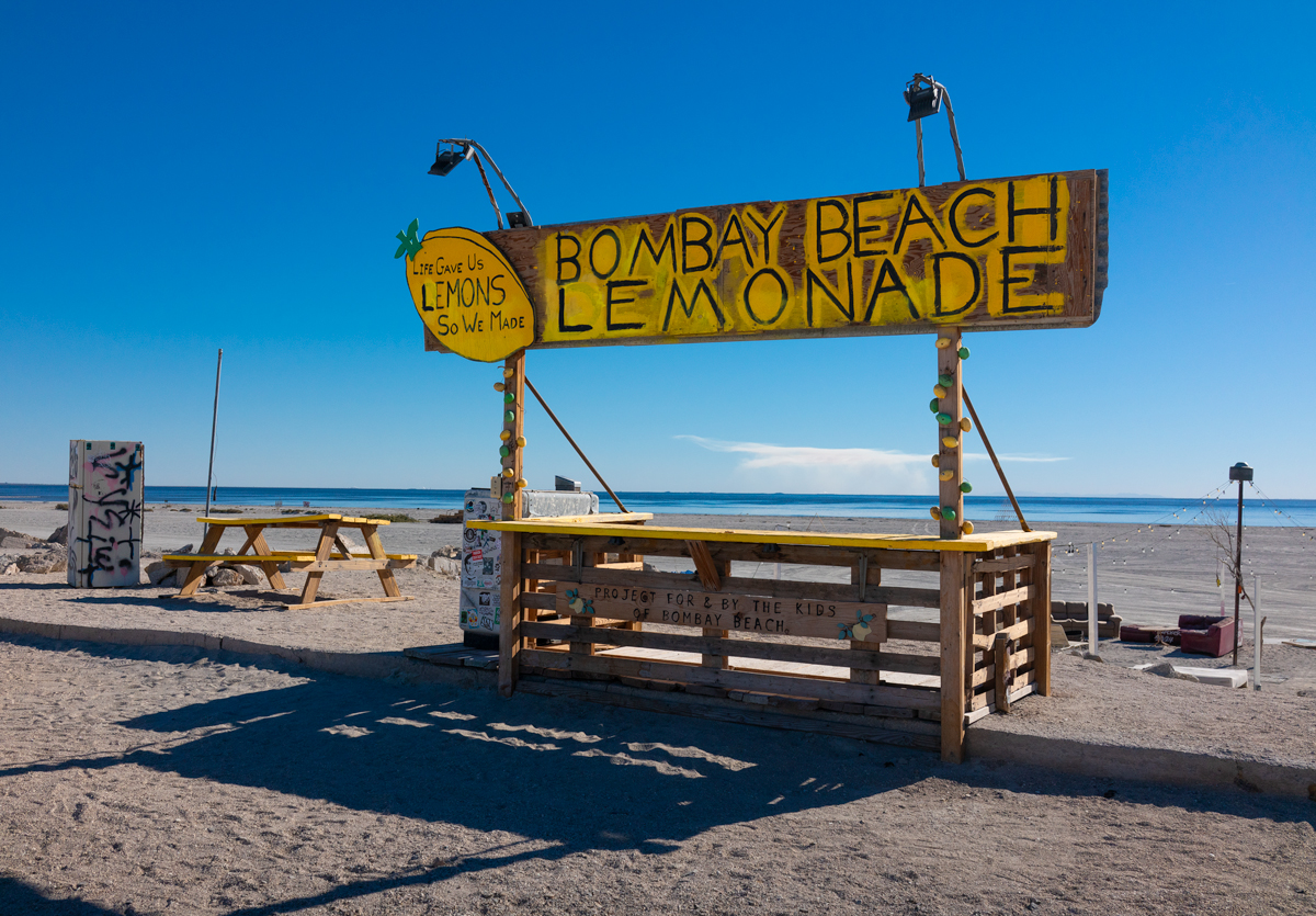 Bombay Beach Lemonade Stand