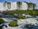 Image of the cataracts at Iguazu Falls, Foz de Iguazu, Brazil.