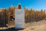 Humorous protest on lithium in Bombay Beach