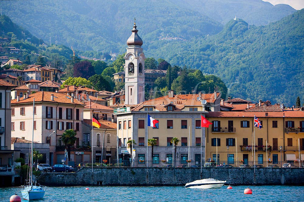 Harbor of Menaggio Italy from Lake Como. To purchase this image, please go to my stock agency click here.