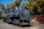 Old steam engine in No. California