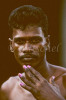 Indian dockworker with magenta fingernails in the southern Indian city of Chennai, formerly known as Madras. To purchase this image, please go to my stock agency click here.