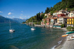 The view of Lake Como from Varenna Italy. To purchase this image, please go to my stock agency click here.