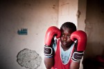 13 year old Mitchell Achieng has been a member of Boxgirls for 5 years.
