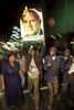 Supporters of Nelson Mandela celebrate his victory as the first black President of South Africa.   Millions of South Africans voted in the nation's first free and democratic general election,  marking the end of centuries of apartheid rule.