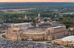September 30, 2017; Notre Dame Stadium on a game day. (Photo by Barbara Johnston/University of Notre Dame)