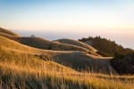This is the Bolinas Ridge looking South West in the early evening. Photo by Jay Graham