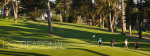 Golfers walking off the green in the late afternoon sun at the Presidio Golf Course, San Francisco, CA. Photo © 2011 Jay Graham, all rights reserved