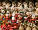 Wooden water puppets at a museum in Hanoi, Vietnam. Photo by Jay Graham