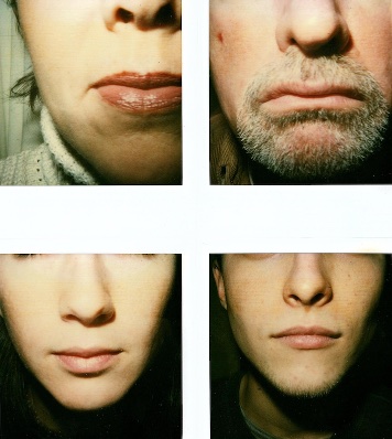 Mouths, SX70 Polaroid Assembly