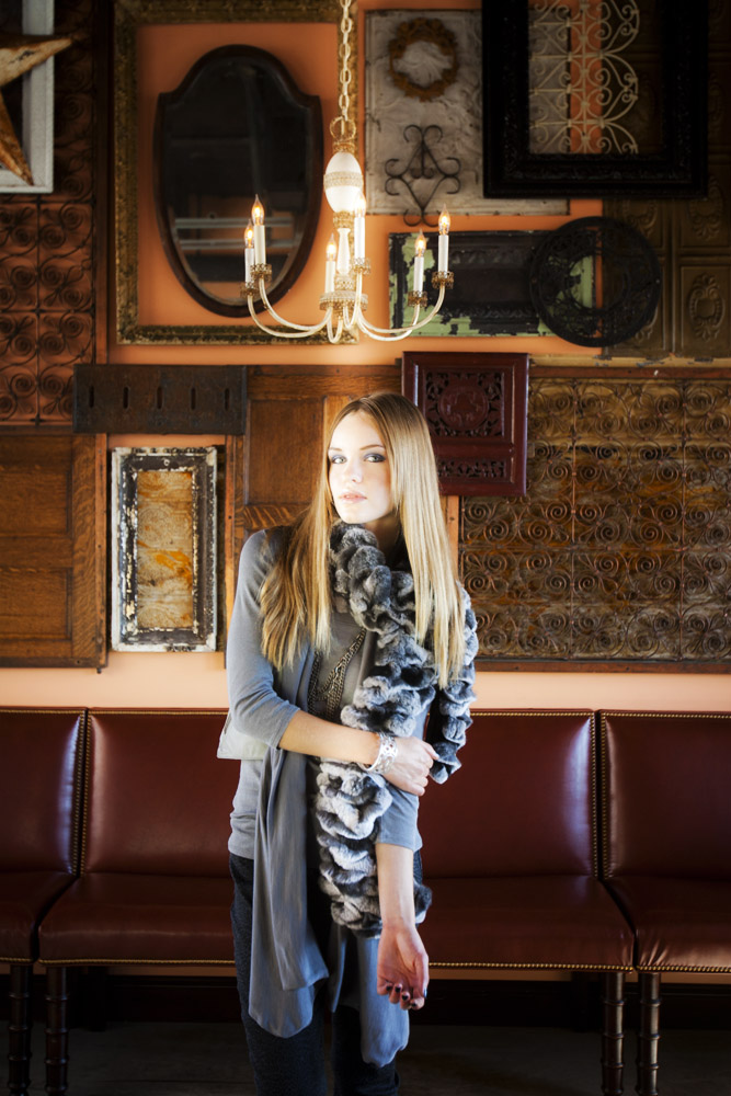 Fall Fashion Tab for The Kansas City Star Magazine inside of Genessee Royale Bistro.