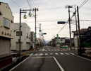 Town of Odaka, Fukushima, about 6 miles from the Daichi nuclear power plant. The city remains lifeless except for the sounds of crows in the nearby distance. Residents may return for the day to survey the damage to their homes, but are not allowed to live in the city. Mar. 2014