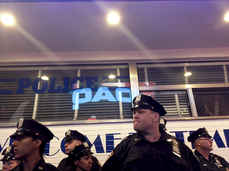 Police in Time Square. 2011