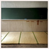 Tatami mattes remain in an empty class room at Oda - Miyama elementary, which has been abandoned since 2003. 