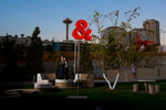 The Seattle engagement session at Pioneer Square, the Olympic Sculpture Park and Myrtle Edwards Park of Erika & Chris. (Engagement Photography Scott Eklund /Red Box Pictures)