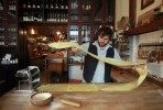 Justin Neidermeyer, chef/owner of Spinasse, makes ravioli at his Seattle restaurant on September 19, 2008.