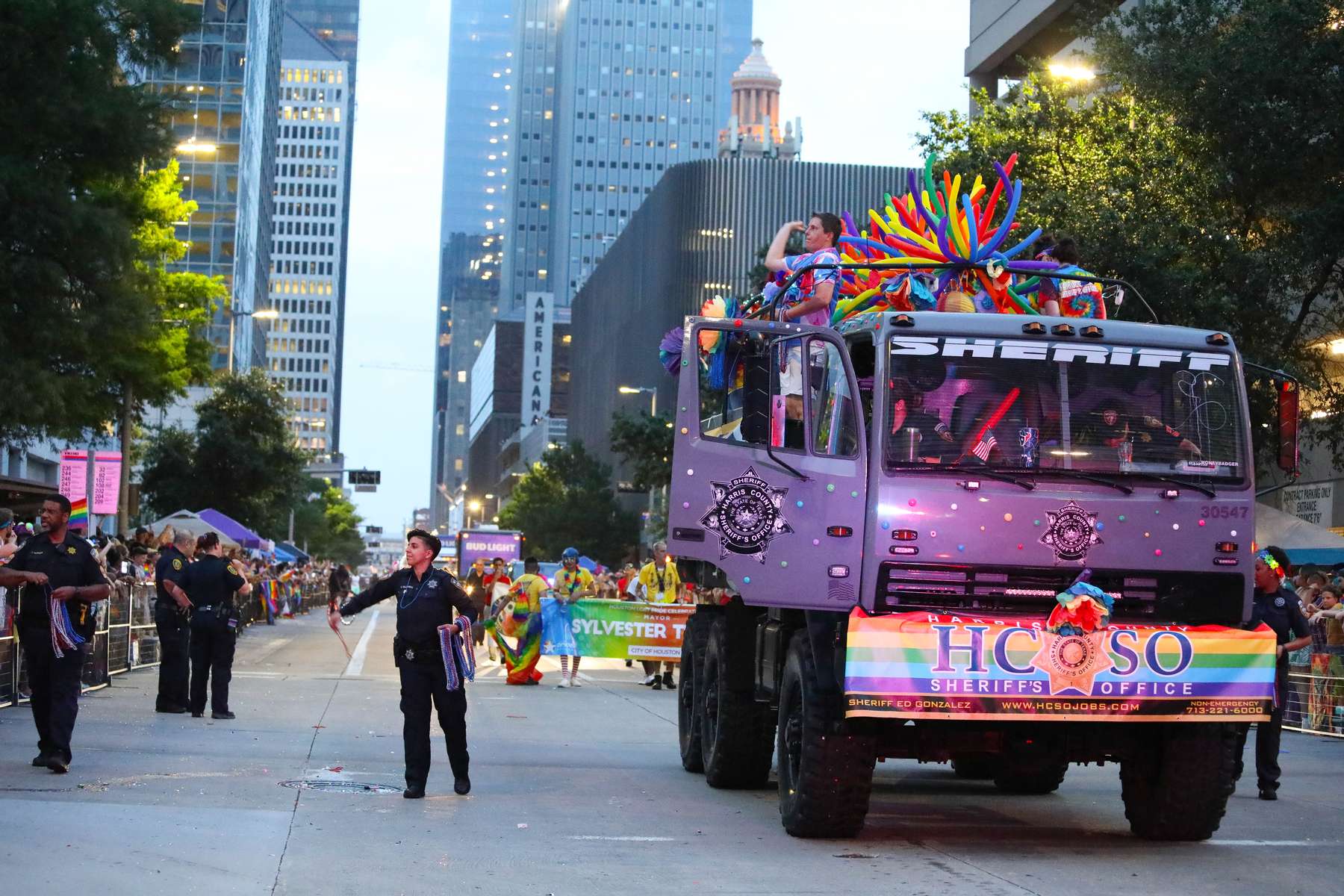 Houston Pride Parade on Saturday June 22, 2019 in downtown Houston, TX. Photos by Sharon Steinmann
