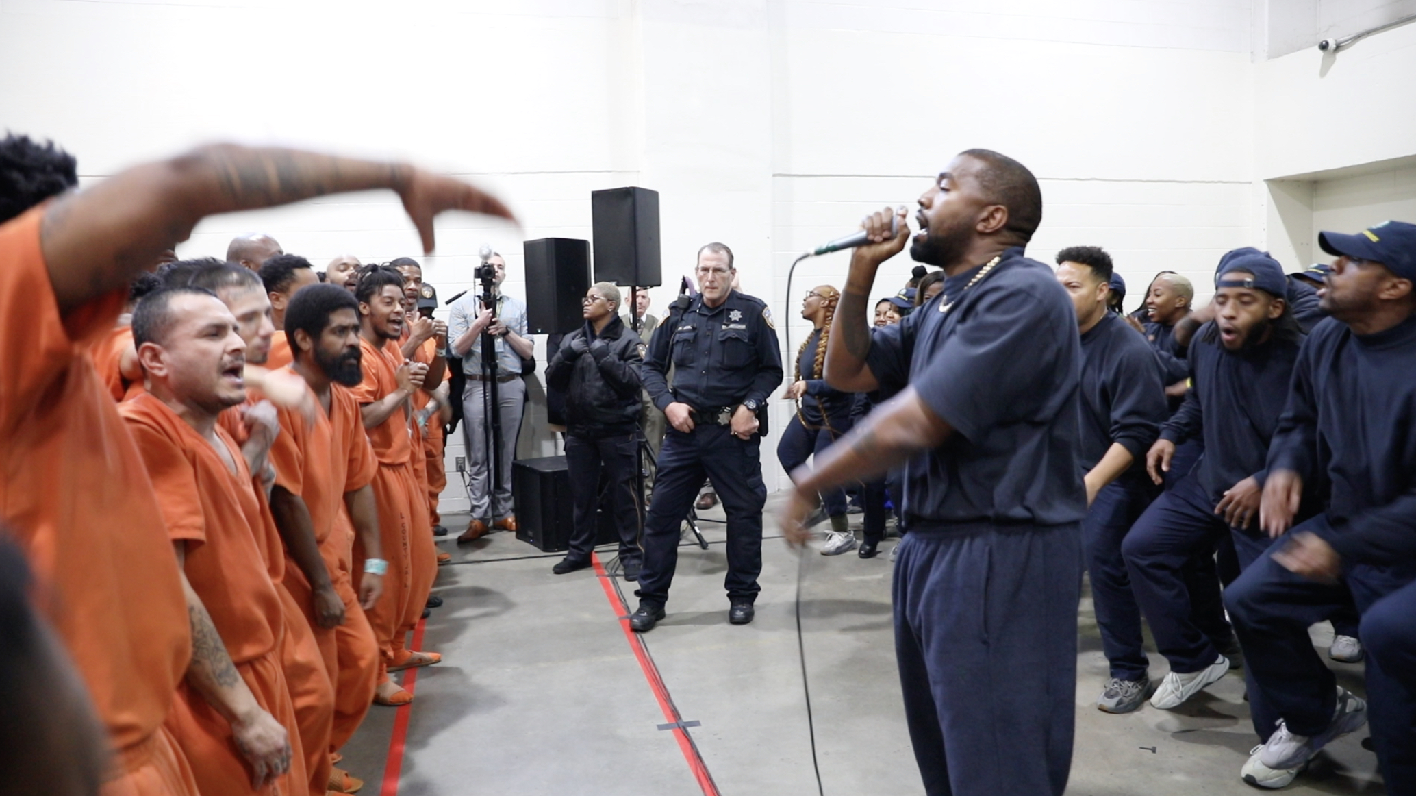 Video: Kanye West at The Harris County Jail