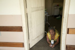  Lucia Alves Do Nascimento, 68, rests in the doorway of her room on Monday, March 12, 2012 in Manaus. She has lived in the leprosarium for the past 30 years.