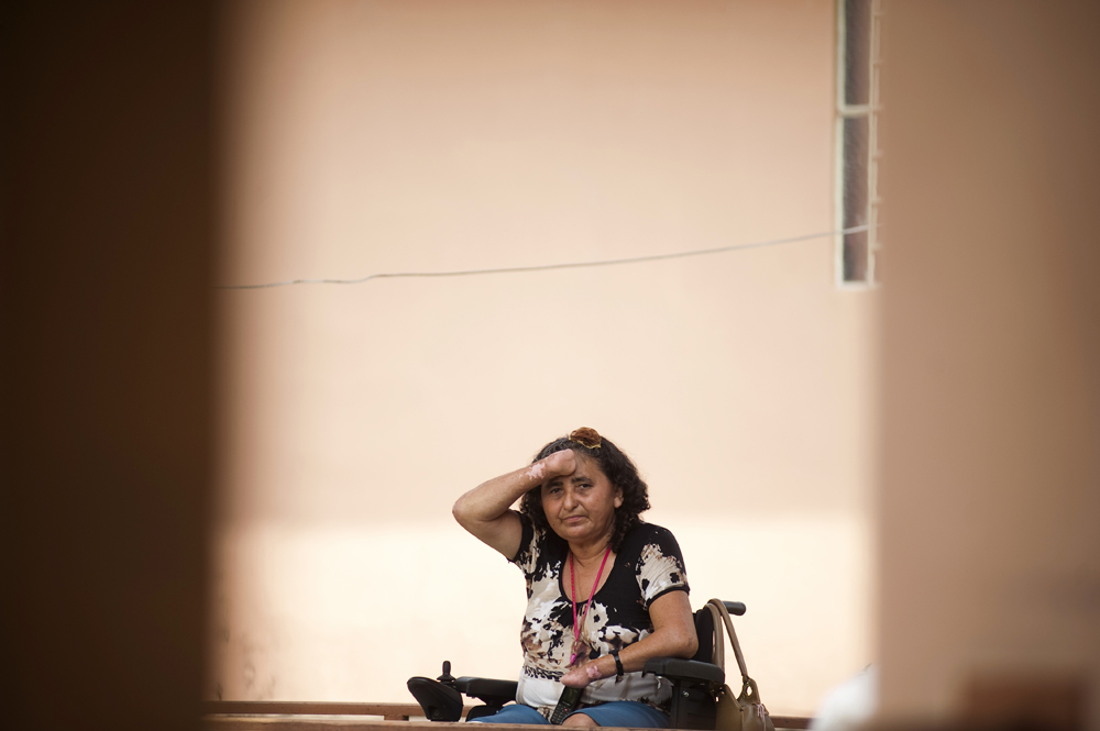 Maria Pereira Cavalcante, 49, came to the leprosarium to live from a remote location in the Amazon. 