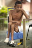 Manuel Dos Santos, 50, said he had leprosy since he was a baby and has been hospitalized at the leprosarium 20 times. Many years of working as a fisherman caused infections that resulted in the loss of his fingers and toes.