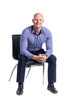 Full length portrait of male real estate agent against white background, Cairns
