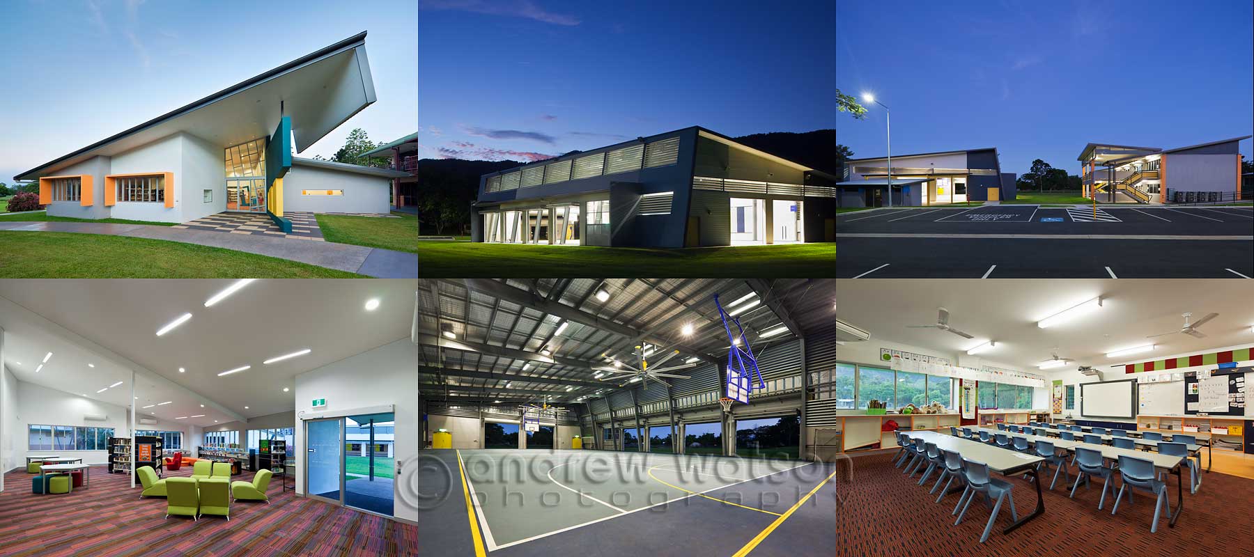 Architecture photography - St Therese's School, Cairns